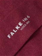 Falke - No 6 Merino Wool-Blend Socks - Burgundy