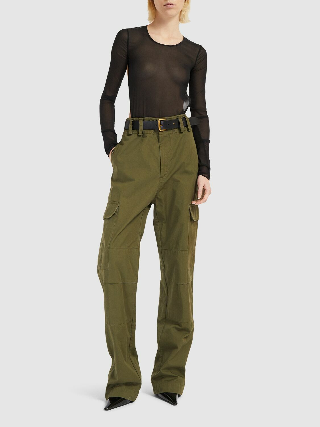【関税込み】SAINT LAURENT COTTON DRILL PANTS SAINT LAURENT Cotton Drill Pants Saint Laurent
