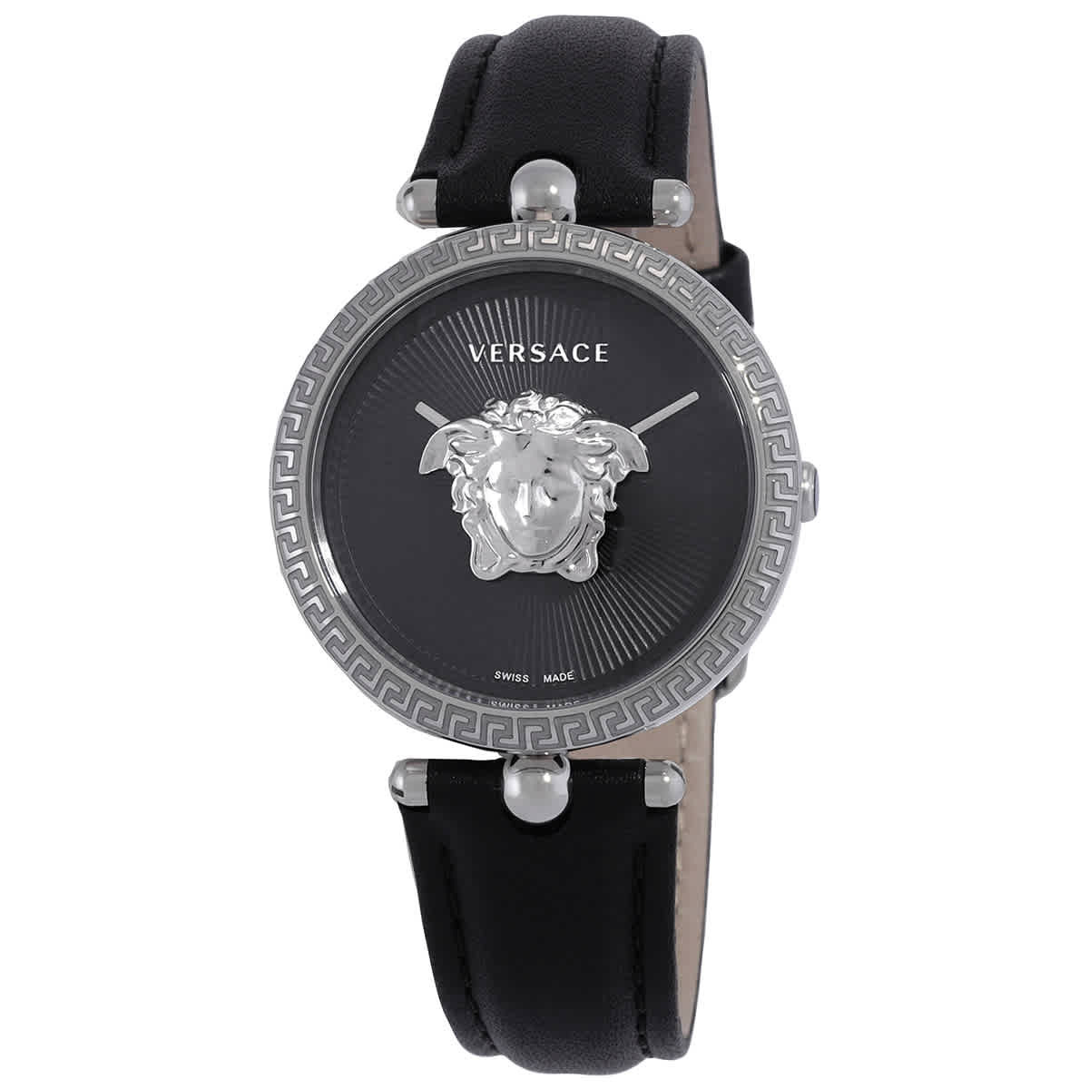 Versace Logo Black Ladies Watch! New Versace Palazzo Empire Quartz Black Dial Ladies Watch  main image 3