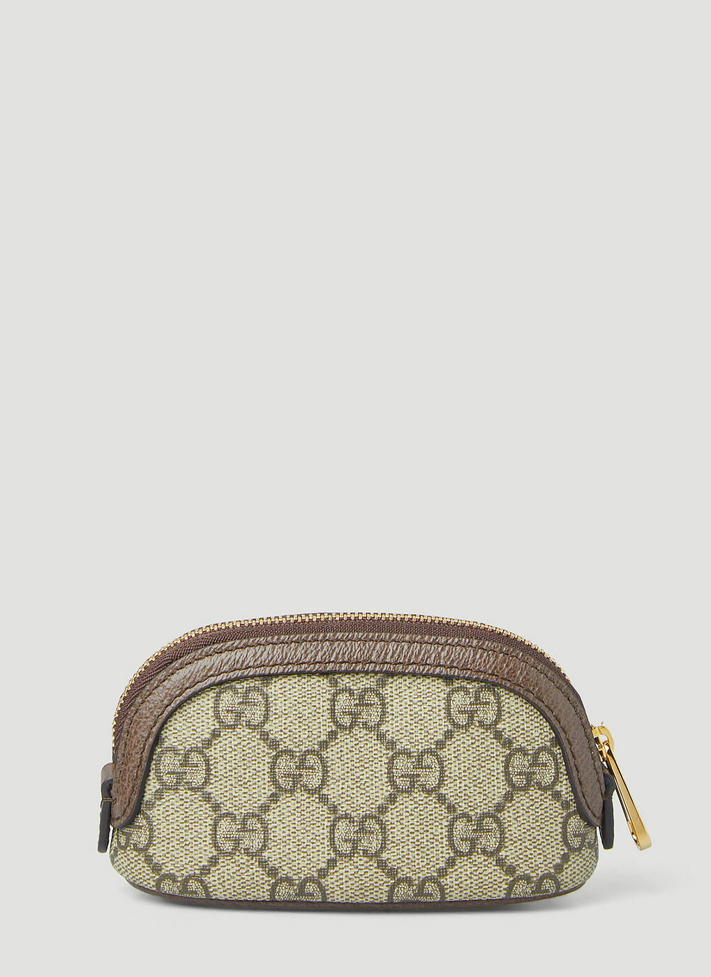 Gucci Beige Ophidia Coin Case, GG Canvas