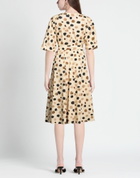 Manila Grace Womens Midi dress Sand