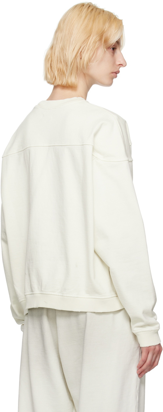 GUESS USA White Crewneck Sweatshirt
