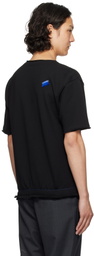 ADER error Black Half Sleeve Product. 36 Sweatshirt