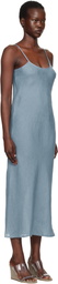 Baserange Blue Dydine Maxi Dress