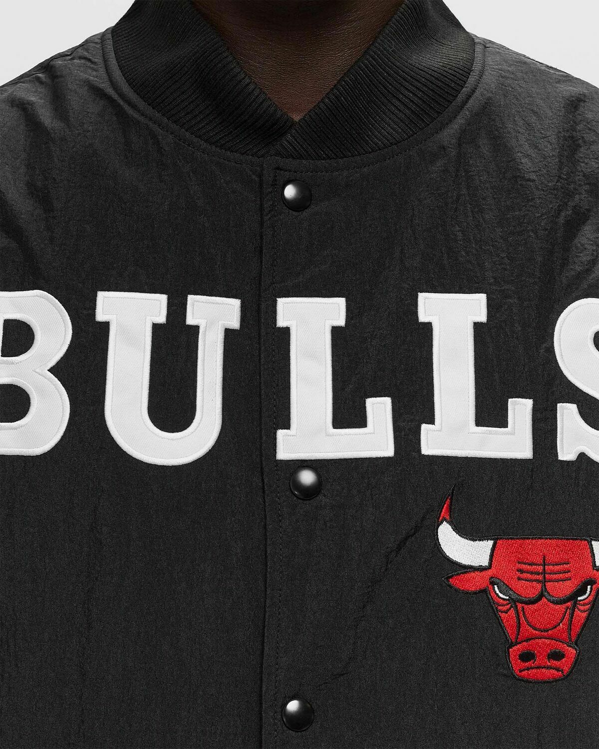 New Era Nba Panel Bomber Chicago Bulls Black College Jackets