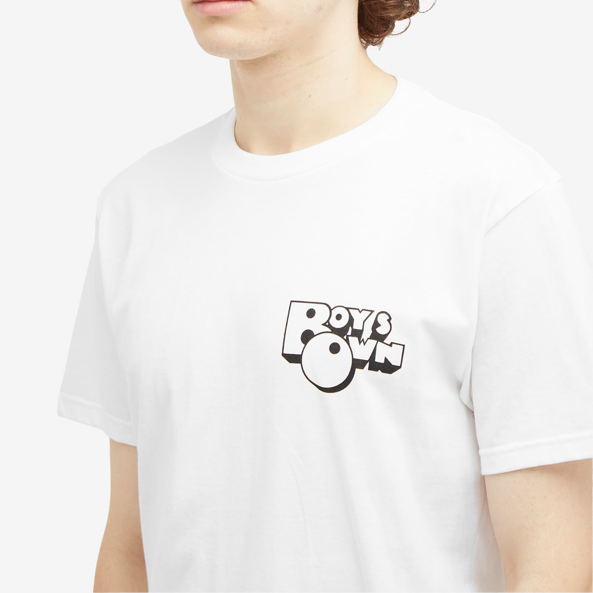 Boys Own Men's Autumn 1990 Playlist T-Shirt in White