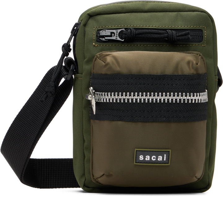 Photo: sacai Khaki Pocket Bag