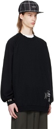 UNDERCOVER Black Patches Sweatshirt