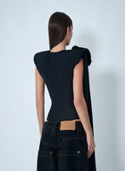VAQUERA Draped Bodysuit