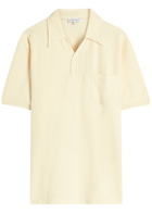 Gusari Miami Cotton Polo Shirt Off White