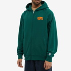 Billionaire Boys Club Men's Small Arch Logo Zip Through in Forest Green