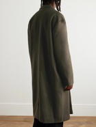 The Frankie Shop - Curtis Oversized Wool-Blend Coat - Brown