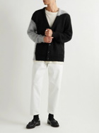 NOMA t.d. - Hand-Dyed Knitted Cardigan - Black