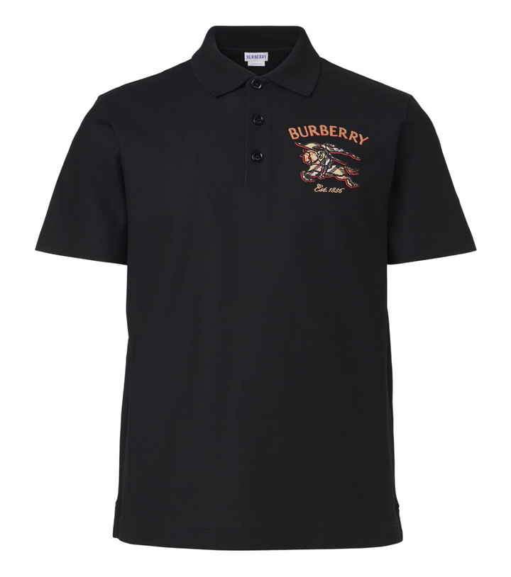 Photo: Burberry EKD cotton piqué polo shirt