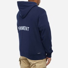 Uniform Experiment Men's Logo Sweat Hoody in Navy