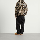 Patta Men's Faux Fur Patchwork Jacket in Multi