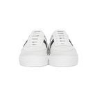 Axel Arigato White and Black Platform Sneakers