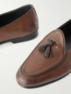 Rubinacci - Tasseled Full-Grain Leather Loafers - Brown