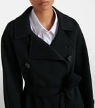 'S Max Mara Double-breasted virgin wool coat