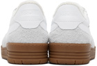 Moschino White & Gray Streetball Sneakers