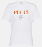 Pucci Printed cotton T-shirt