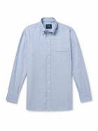 Drake's - Slim-Fit Button-Down Collar Cotton Oxford Shirt - Blue