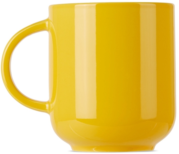Photo: Lateral Objects Yellow Color Mug, 16 oz