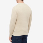 NN07 Men's Jesse Ribbed Crew Knit in Ecru