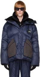 Giorgio Armani Blue Neve Down Jacket