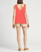 Majestic Filatures Womens Tank top in Tomato red