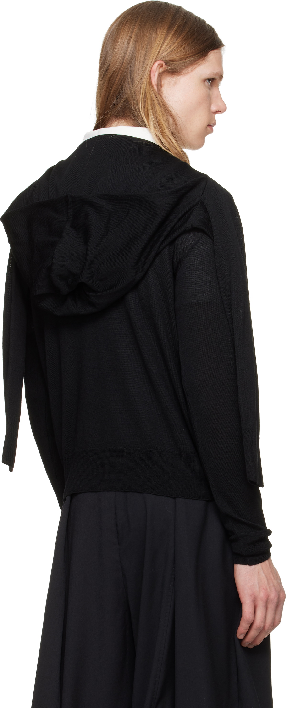 HODAKOVA Black Double Sleeve Sweater