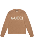 GUCCI - Wool Sweater With Logo