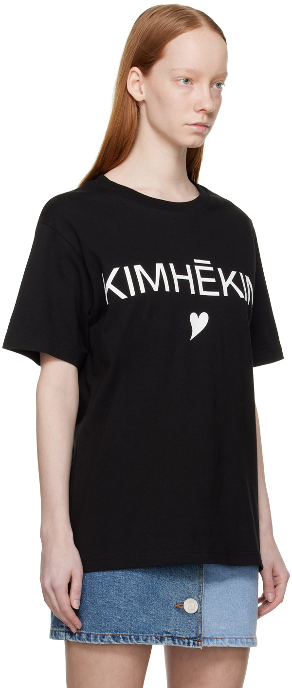KIMHĒKIM Black Heart T-Shirt