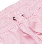 Dolce & Gabbana - Logo-Print Short-Length Swim Shorts - Pink
