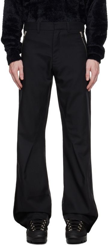 Photo: HELIOT EMIL Black Amalgamate Trousers