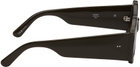 Dries Van Noten SSENSE Exclusive Brown Linda Farrow Edition Circle Sunglasses