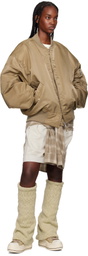 R13 Khaki Kurt High Top Warmer Sneakers