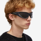 Gentle Monster x Mugler Spiral 02 Sunglasses in Black 