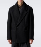Lemaire Wool and alpaca peacoat