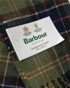 Barbour Tartan Lambswool Scarf Blue/Green - Mens - Scarves