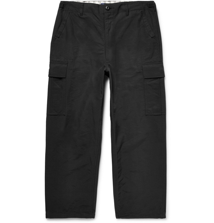 Photo: Junya Watanabe - Canvas Cargo Trousers - Men - Black