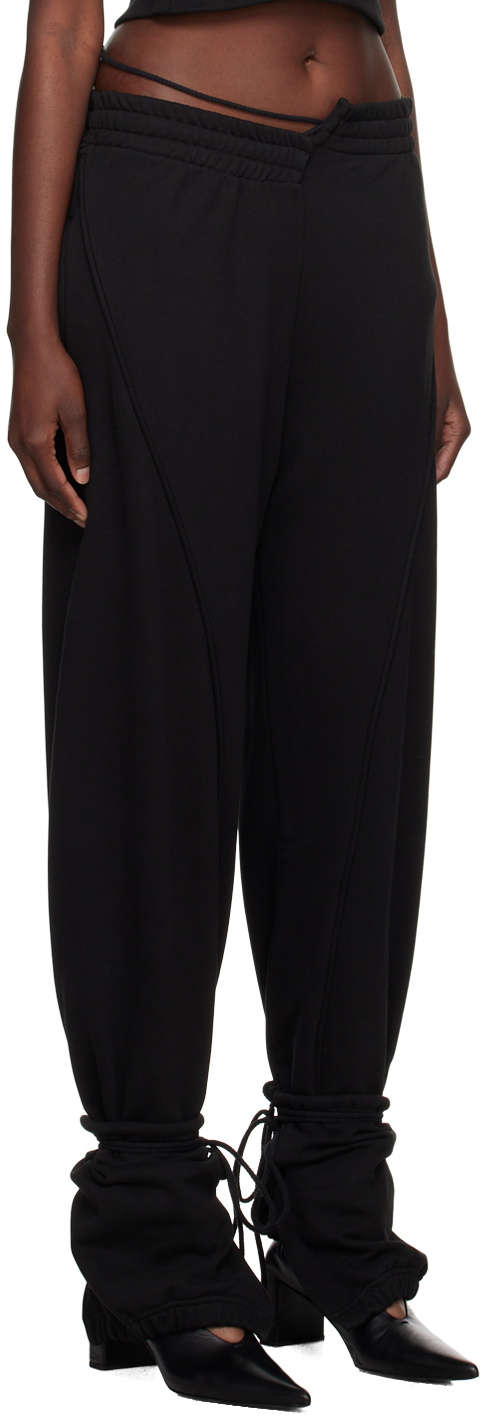SRVC Black Service Lounge Pants