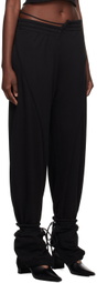 SRVC Black Service Lounge Pants