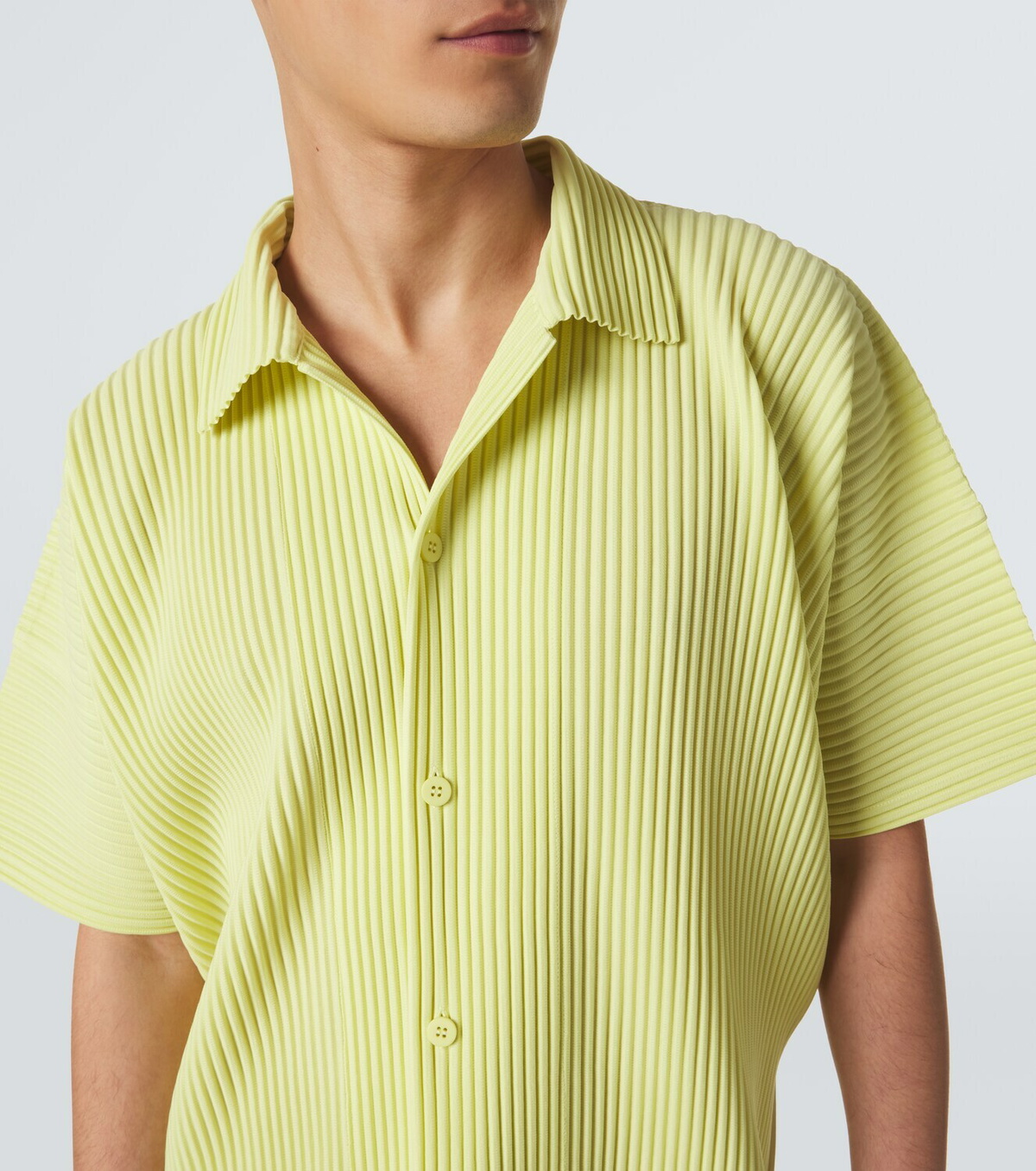 Homme Plissé Issey Miyake Monthly Colors: May pleated shirt