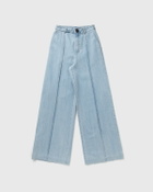Gestuz VELLAGZ HW WIDE PANTS Blue Womens Casual Pant