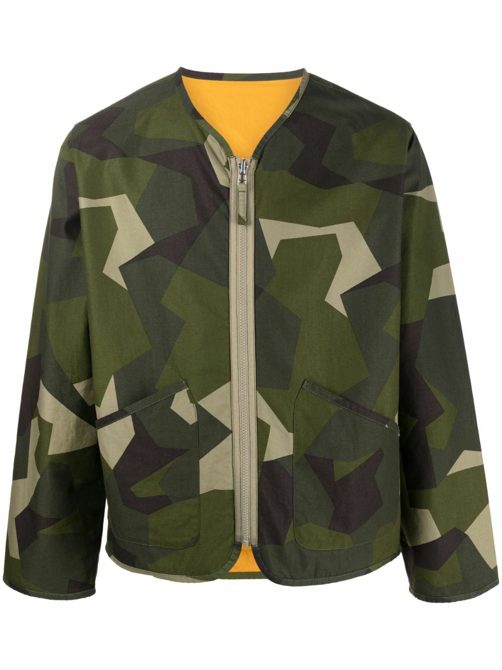 universal works tie front jacket