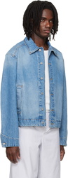 JACQUEMUS Blue 'The Mirada de-Nîmes' Denim Jacket