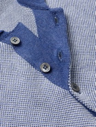Kingsman - Birdseye Cotton Polo Shirt - Blue