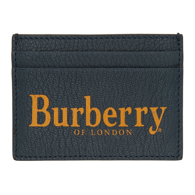 Photo: Burberry Blue Logo Sandon Card Holder