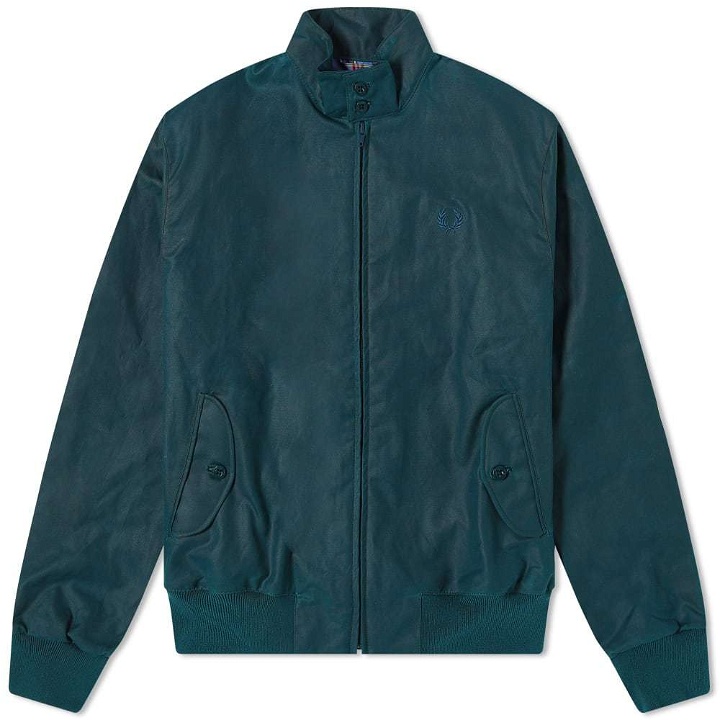 Photo: Fred Perry Wax Harrington - Made in England